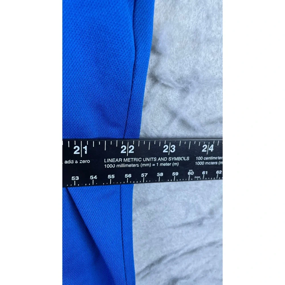 Nike Polo Shirt Mens XL Blue Excellent Dri-FIT Short Sleeve Golf Sport 13940